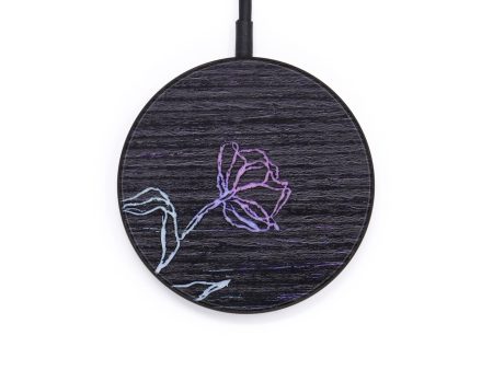 Circle Wood+Resin Wireless Charger - Bailey (Spring, 640638) Online now