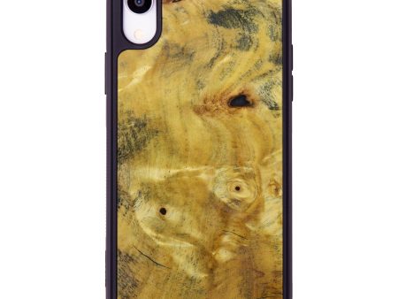 iPhone Xr Wood+Resin Phone Case - Edmund (Wood Burl, 643361) Cheap