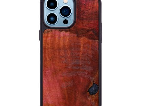 iPhone 14 Pro Max Wood+Resin Phone Case - Austin (Maple Burl, 641420) on Sale