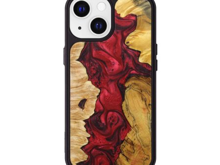 iPhone 13 Wood+Resin Phone Case - Myrna (Mosaic, 639799) Hot on Sale