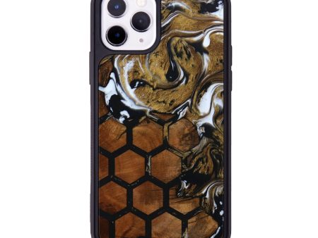 iPhone 11 Pro Wood+Resin Phone Case - Levi (Pattern, 642368) Online Hot Sale