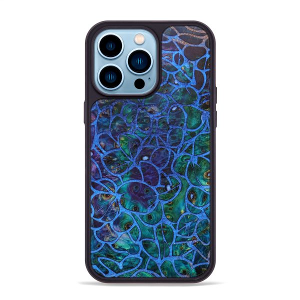 iPhone 14 Pro Max Wood+Resin Phone Case - Darla (Spring, 640250) For Discount