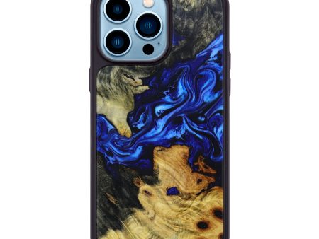 iPhone 14 Pro Max Wood+Resin Phone Case - Ryder (Artist Pick, 640910) Cheap