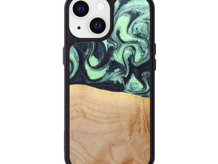 iPhone 13 Wood+Resin Phone Case - Bernice (Galaxy, 637760) Online Sale