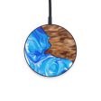 Circle Wood+Resin Wireless Charger - Clifford (Blue, 637907) Online Sale