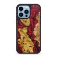 iPhone 14 Pro Max Wood+Resin Phone Case - Yvonne (Mosaic, 639096) Fashion