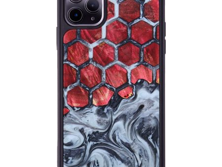 iPhone 11 Pro Max Wood+Resin Phone Case - Mallory (Pattern, 638894) Online Sale