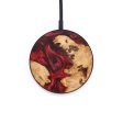 Circle Wood+Resin Wireless Charger - Landon (Mosaic, 640574) Online now