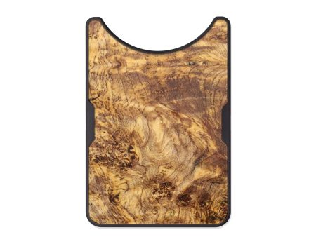 Alloy Burl Wood Wallet - Maria (Maple Burl, 637946) Online