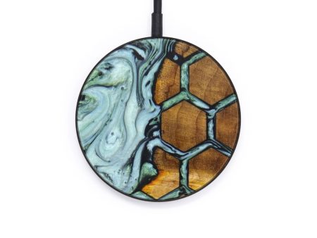 Circle Wood+Resin Wireless Charger - Talia (Pattern, 640121) Cheap