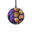 Circle Wood+Resin Wireless Charger - Sean (Pattern, 637883) Hot on Sale