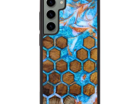 Galaxy S23 Plus Wood+Resin Phone Case - Scott (Pattern, 639176) For Sale