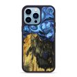 iPhone 14 Pro Max Wood+Resin Phone Case - Everly (Blue, 638652) Sale