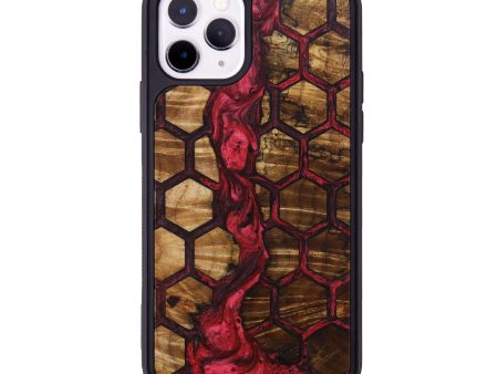 iPhone 11 Pro Wood+Resin Phone Case - Amy (Pattern, 639813) Sale