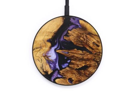 Circle Wood+Resin Wireless Charger - Krystle (Mosaic, 640527) Hot on Sale