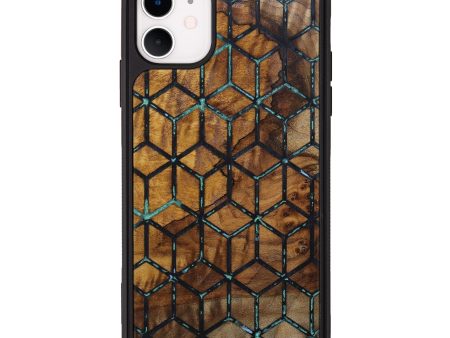 iPhone 11 Wood+Resin Phone Case - Kendra (Pattern, 638614) Cheap