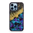 iPhone 14 Pro Max Wood+Resin Phone Case - Rodney (Purple, 643374) Online now