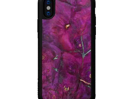 iPhone Xs Wood+Resin Phone Case - Adrianna (Artist Pick, 639842) Discount