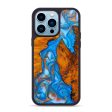 iPhone 14 Pro Max Wood+Resin Phone Case - Damon (Mosaic, 638398) Discount