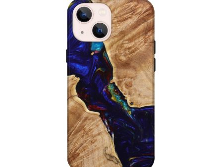 iPhone 13 mini Wood+Resin Live Edge Phone Case - Piper (Artist Pick, 638148) For Discount