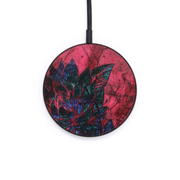 Circle Wood+Resin Wireless Charger - Bryanna (Spring, 640386) Hot on Sale