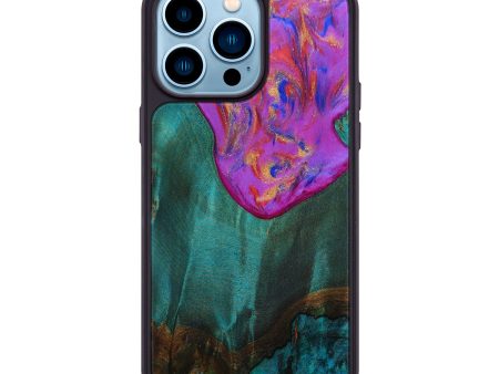 iPhone 14 Pro Max Wood+Resin Phone Case - Archer (Artist Pick, 643218) For Cheap