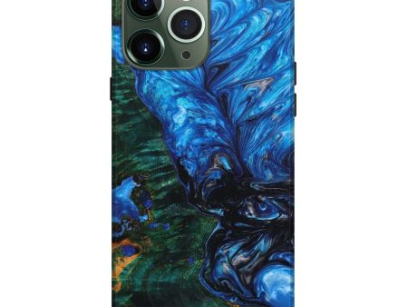 iPhone 13 Pro Max Wood+Resin Live Edge Phone Case - Camila (Artist Pick, 641221) For Sale