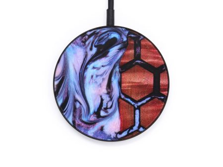 Circle Wood+Resin Wireless Charger - Shawn (Artist Pick, 640149) Online Sale