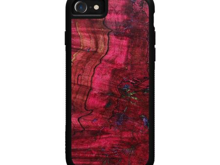 iPhone SE Wood+Resin Phone Case - Adonis (Maple Burl, 639359) Online Sale