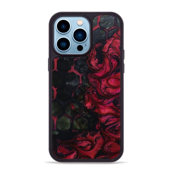 iPhone 14 Pro Max Wood+Resin Phone Case - Francisco (Pattern, 641281) Cheap