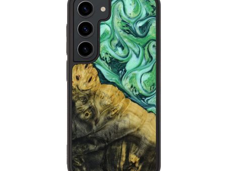 Galaxy S23 Burl Wood Phone Case - Greg (Green, 643260) on Sale