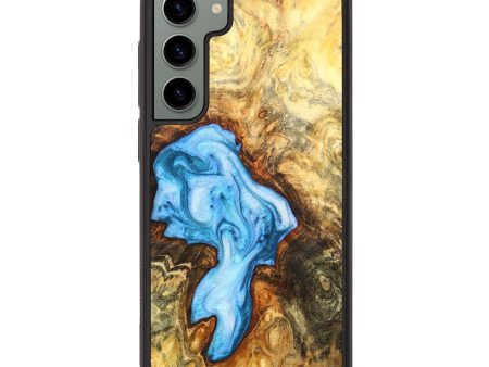 Galaxy S23 Plus Wood+Resin Phone Case - Oaklynn (Buckeye Burl, 640189) Fashion