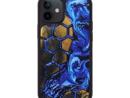 iPhone 12 mini Wood+Resin Phone Case - Henry (Pattern, 638094) on Sale