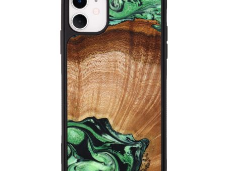 iPhone 11 Wood+Resin Phone Case - Giovanni (Artist Pick, 640084) Online Sale