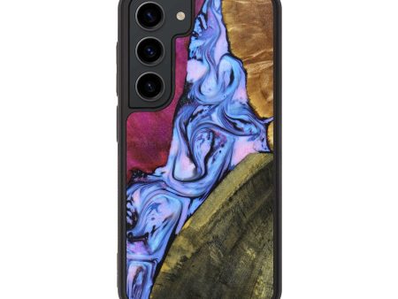 Galaxy S23 Wood+Resin Phone Case - Caiden (Mosaic, 638682) For Cheap