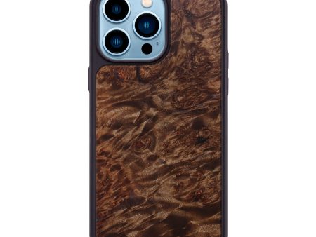 iPhone 14 Pro Max Wood+Resin Phone Case - Juan (Maple Burl, 639886) Sale