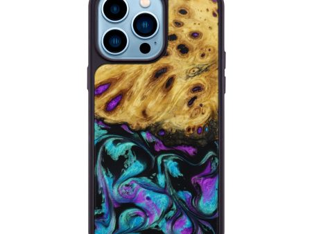 iPhone 14 Pro Max Wood+Resin Phone Case - Matthew (Artist Pick, 643322) Sale