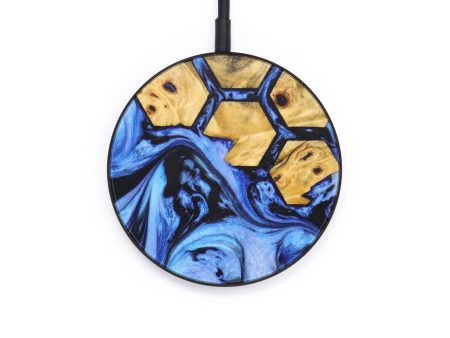 Circle Wood+Resin Wireless Charger - Piper (Pattern, 637924) Online Hot Sale