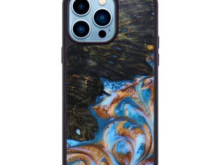 iPhone 14 Pro Max Wood+Resin Phone Case - Corey (Artist Pick, 639447) Online Sale