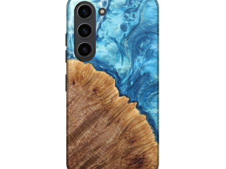 Galaxy S23 Wood+Resin Live Edge Phone Case - Stacie (Artist Pick, 637516) Cheap