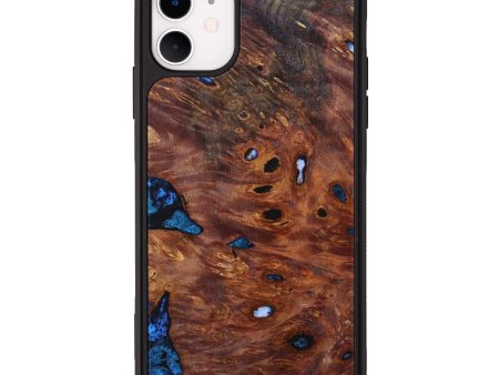 iPhone 11 Wood+Resin Phone Case - Ada (Buckeye Burl, 639518) Fashion