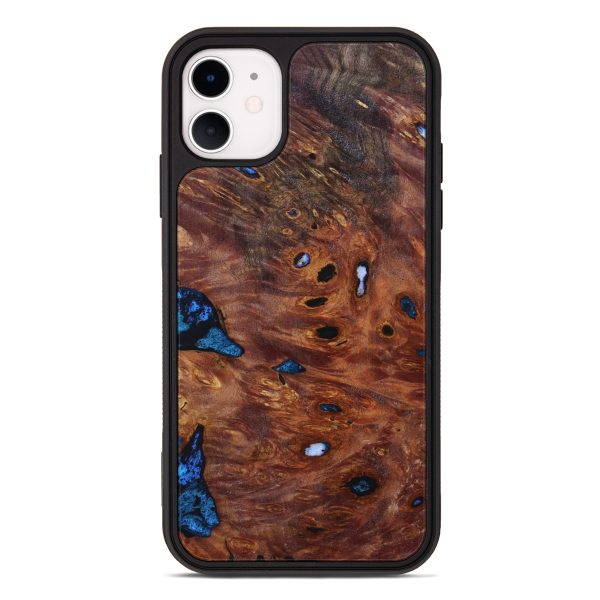 iPhone 11 Wood+Resin Phone Case - Ada (Buckeye Burl, 639518) Fashion