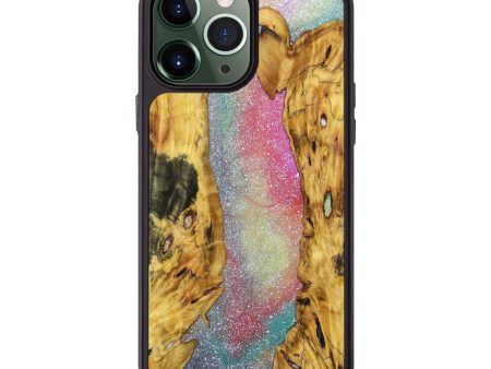 iPhone 13 Pro Max Wood+Resin Phone Case - Alaia (Galaxy, 639748) Hot on Sale