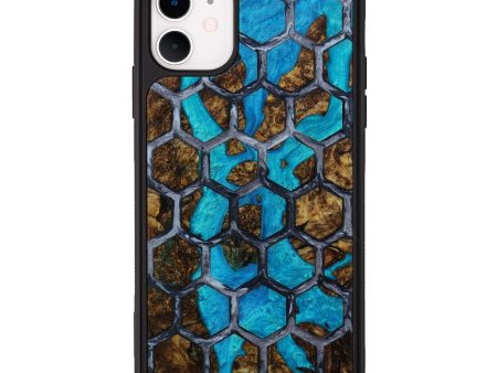 iPhone 11 Wood+Resin Phone Case - Penny (Pattern, 642383) Discount