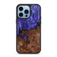 iPhone 14 Pro Max Wood+Resin Phone Case - Anita (Galaxy, 637990) Hot on Sale