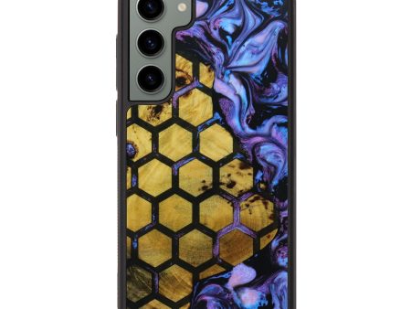 Galaxy S23 Plus Wood+Resin Phone Case - Alexander (Pattern, 643216) For Discount