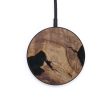 Circle Burl Wood Wireless Charger - Franklin (Wood Burl, 643469) on Sale