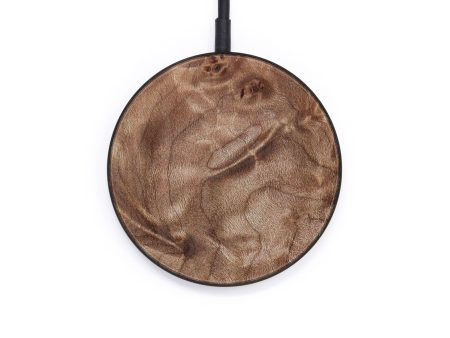 Circle Burl Wood Wireless Charger - Maggie (Wood Burl, 643452) Online