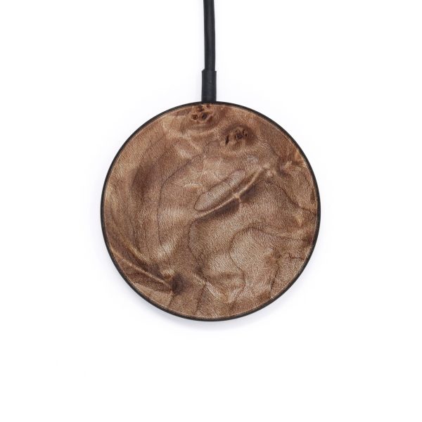 Circle Burl Wood Wireless Charger - Maggie (Wood Burl, 643452) Online