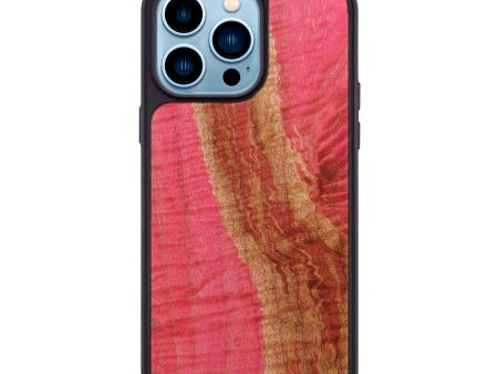 iPhone 14 Pro Max Wood+Resin Phone Case - Carissa (Artist Pick, 639844) Cheap